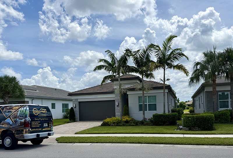 Genius Home Services providing property and garden care in Southwest Florida